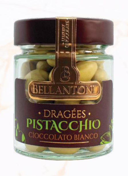 Artisan Dragee - Pistachio & White Chocolate
